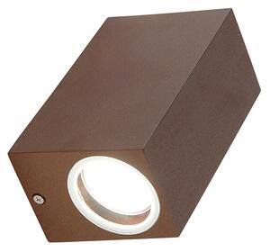 Set di 4 applique marrone ruggine 2 luci IP44 - Baleno I