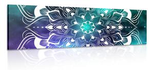 Stampa su tela – Mandala moderna con motivo orientale