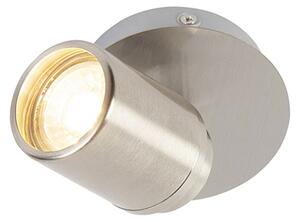 Faretto moderno per bagno in acciaio IP44 - Ducha