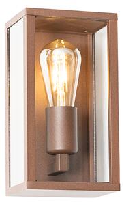 Applique industriale marrone ruggine 26 cm IP44 - Charlois
