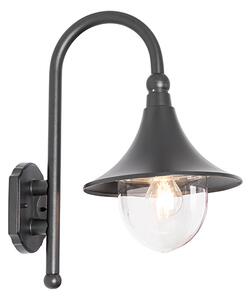 Lampada da parete per esterni classica nera IP44 - Daphne