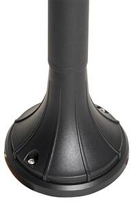 Lanterna da esterno classica nera 125 cm IP44 - Daphne