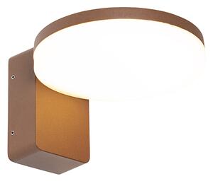 Lampada da parete per esterni moderna marrone ruggine incl. LED IP54 - Esmee