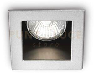 Funky faretto incasso alluminio 1 luce attacco gu10 9x9cm