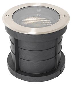 Set di 6 faretti da terra in acciaio AR111 orientabili IP65 - Delux Honey