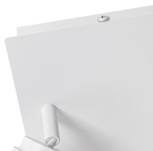 Faretto da bagno smart bianco quadrato 2 luci IP44 incl. 2 Wifi GU10 50mm - Ducha