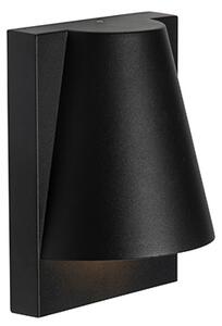 Lampada da parete per esterni di design nero IP44 - FEMKE