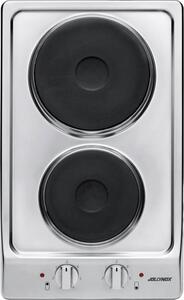 Jollynox 1PVG2E Vega Piano Cottura Elettrico 2 Fuochi 30 cm colore Inox