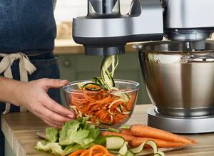 Kenwood Accessorio per Robot Impastatrice Kenwood Chef Accessorio Taglia Frutta e Verdura - KAX700PL Spiralizer