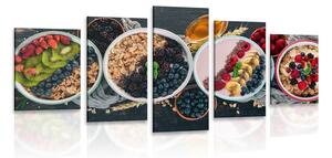Quadri 5 pezzi – Deliziose variazioni di muesli