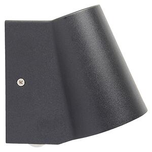 Lampada da esterno antracite con sensore di movimento incl. LED - Uma