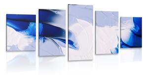 Quadri 5 pezzi – Pittura artistica a tre colori