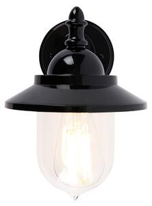 Lampada da parete per esterni classica nera IP44 - Oxford
