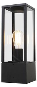 Lampada da terra industriale nera 40 cm IP44 - Charlois