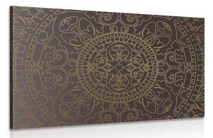 Quadro su tela – Ornamento orientale dorato