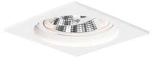Set di 6 Faretto da incasso moderno bianco orientabile - CHUCK 111