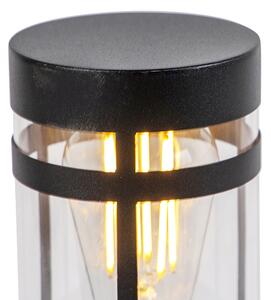 Lampada da esterno intelligente nera 50 cm IP44 con Wi-Fi ST64 - Gleam