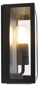 Lampada da parete per esterni intelligente nera 25,5 incl. WiFi A60 IP44 - Rotterdam