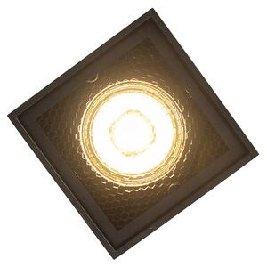 Faretto di design nero - Qubo Honey