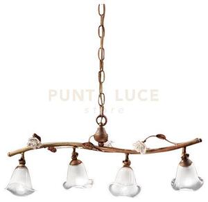 Sospensione a 4 luci siena c1187-4