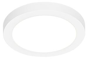 Faretto da superficie o da incasso bianco 18 cm incl. LED Dimmerabile a 3 livelli da caldo a freddo con interruttore DIP - Trans