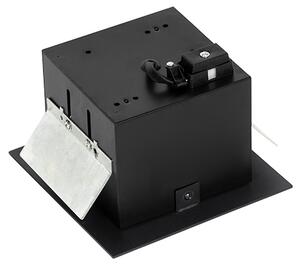 Faretto da incasso moderno nero orientabile - Oneon 70