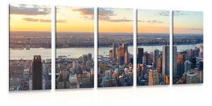 Quadri 5 pezzi – Città di New York