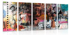 Quadri 5 pezzi – Arte di strada