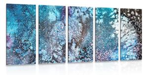 Quadri 5 pezzi – Astrazione da acquerello