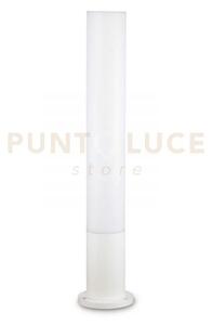 Edo paletto tondo antracite 1 luce attacco gx53 bianco h.80cm