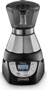 De Longhi Alicia PLUS EMKP 21.B Caffettiera elettrica Moka 1 o 2 Tazze Caff Macinato in Polvere Funzione Orzo e Aroma con Timer