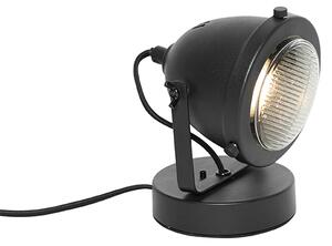 Lampada da tavolo industriale nera 18 cm - Emado