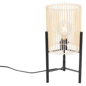 Lampada da tavolo scandinava in bambù - Natasja