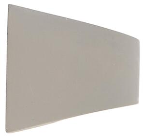 Applique da parete rustica in cemento semicircolare - Adelaide