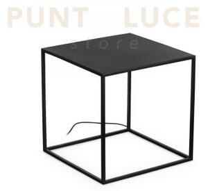 Ipotesi lampada tavolino nero led 3000k 16w 1700 lm 50x50cm