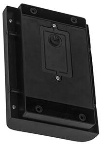 Applique moderna nera con LED IP44 - Gaev