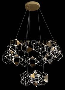 Lucciola pro 20 lampada a sospensione con triangolo in metallo, ott