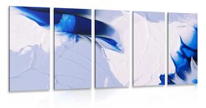 Quadri 5 pezzi – Dipinto artistico a tre colori