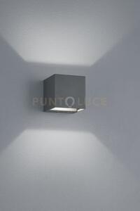 Adaja applique 3 led cubo antracite angolo apertura regolabile da 0