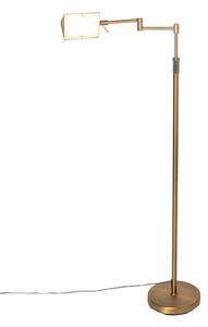 Lampada da terra di design in bronzo con LED e dimmer touch - Notia