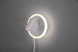 Jordan applique led 2w 200lm, 3000k- 5w550lm, 3000k bianca doppia i