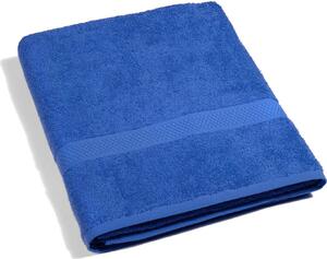 Caleffi Asciugamano Bagno di Spugna Telo Doccia 100% Cotone Idrofilo 100x150 cm in Tinta Unita colore Blue - Minorca
