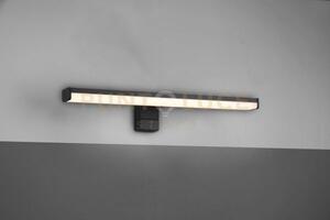 Lino h2o applique led 7,4w 900lm, 3000k nero anche con possibilita'