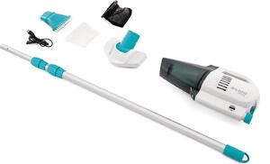 Intex Aspirapolvere per Piscine e Pure SPA Ricaricabile Vacuum colore Bianco/Azzurro ZR 100 - 28626