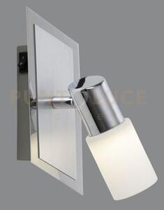 Clapton base spot led 4,3w · 1x 430lm, 3000k alluminio 14x8cm