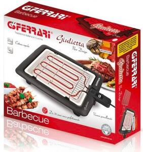 G3 Ferrari Barbecue Elettrico da Giardino da Tavolo Portatile BBQ da Esterno con Griglia di contatto Potenza 2000 Watt e Griglia rimovibile - G1002