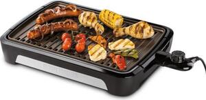 Russell Hobbs Barbecue Elettrico da Giardino da Tavolo Portatile BBQ da Esterno con Termostato Regolabile Potenza 1600 W colore Nero - 25850-56 Smo
