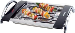 Ariete Barbecue Elettrico da Giardino da Tavolo Portatile BBQ da Esterno con Vano raccogligrasso Potenza 2000 Watt - 732 Churrasco grill