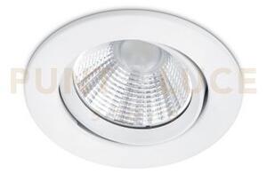 Illuminazione da incasso rotondo orientabile pamir bianco 650510131