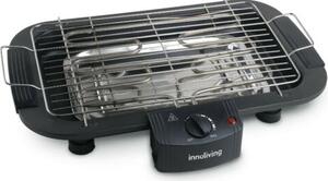 INNOLIVING Barbecue Elettrico da Giardino da Tavolo Portatile BBQ da Esterno con Termostato Regolabile Potenza 2000 Watt - INN870